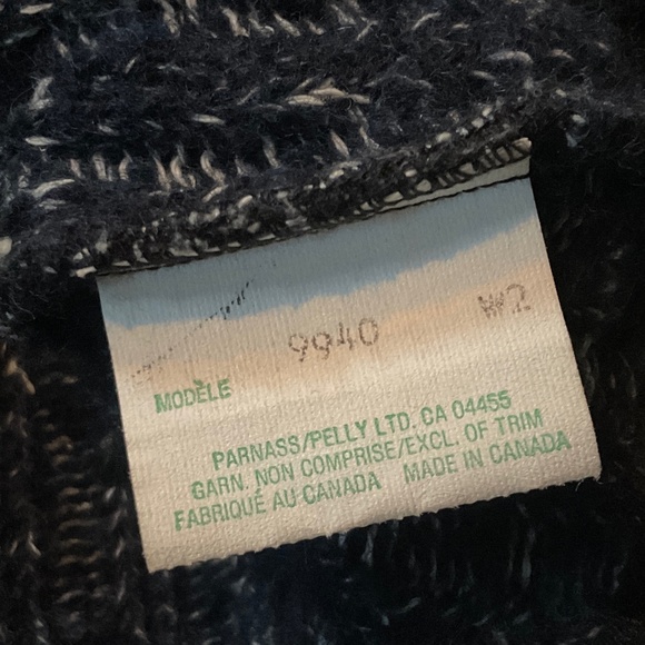 RARE 80’s PARACHUTE by Harry Parnass & Nicole Perry UNISEX VTG WOOL SWEATER - Picture 8 of 16